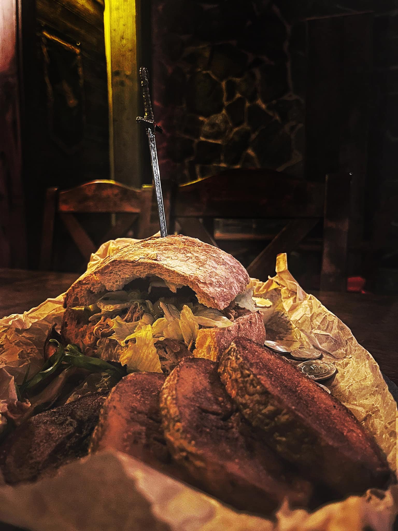 Potrawa z karty Tawerny Wilczy Dół