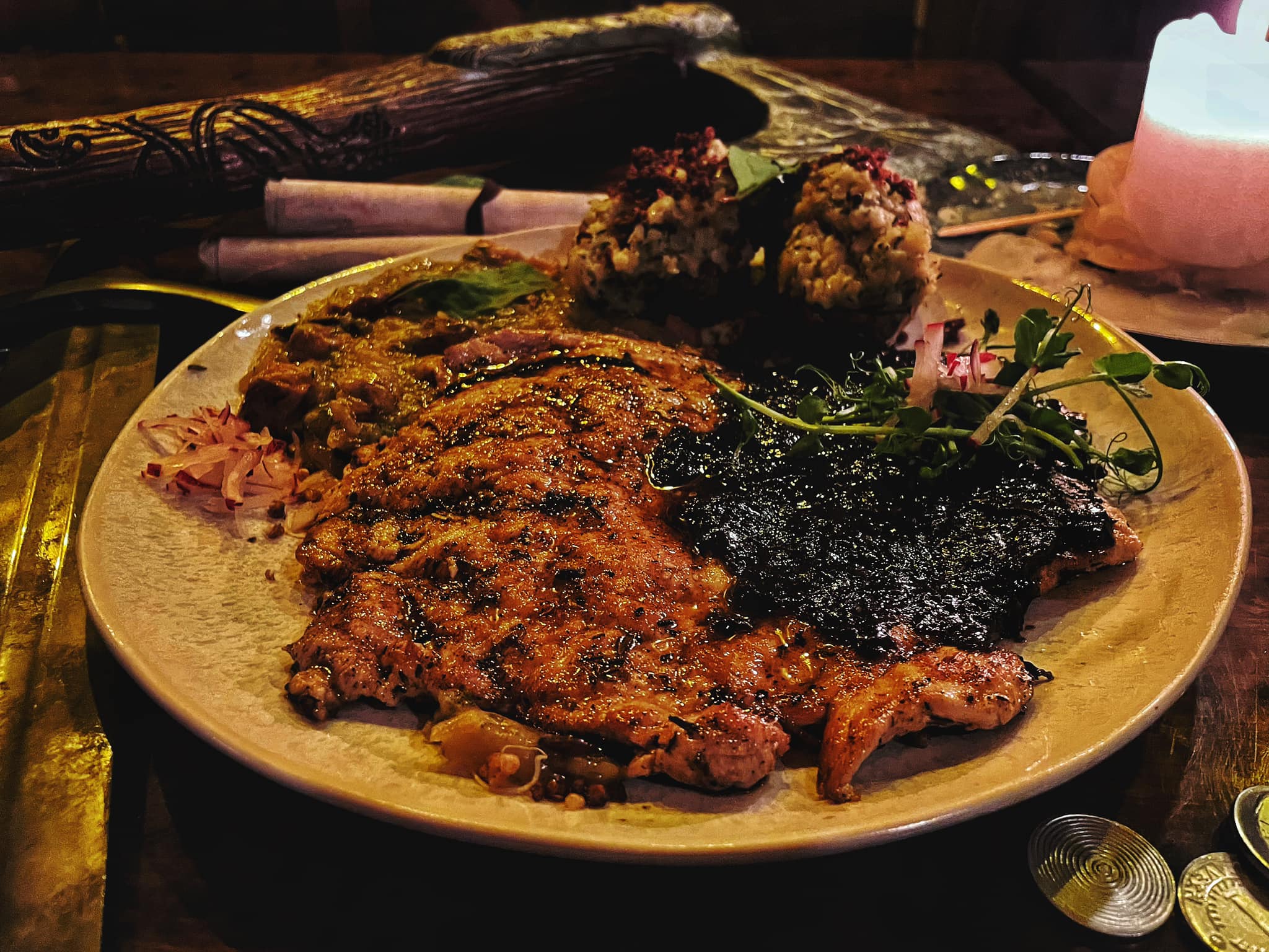 Kurak z Ognia — kurczak pieczony z warzywami